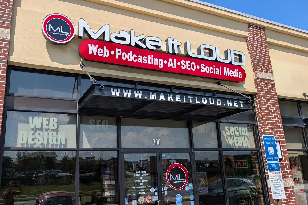 Inside the Make It Loud shop in Buford, Georgia