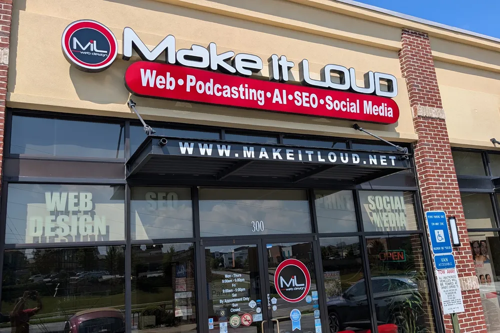 The Make It Loud storefront exterior in Buford, Georgia