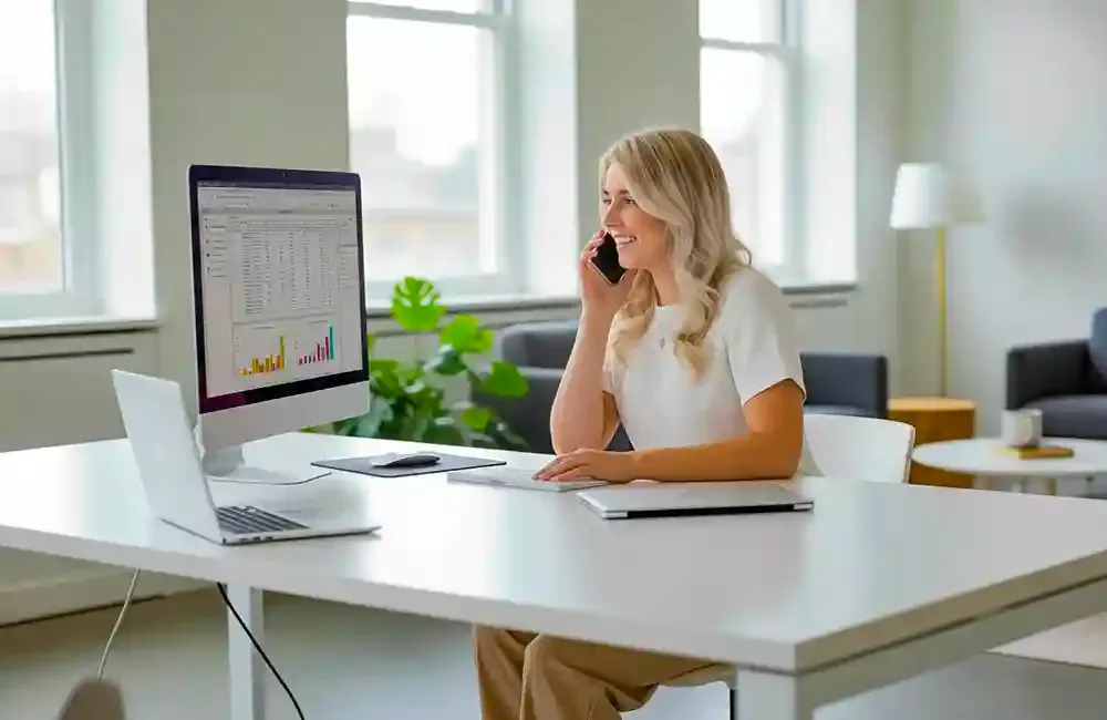 Make It Loud specialist managing a Google Business Profile dashboard