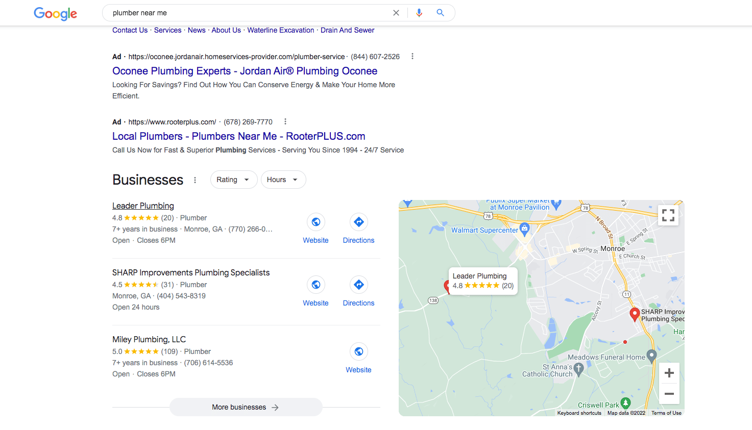 Google 3 pack