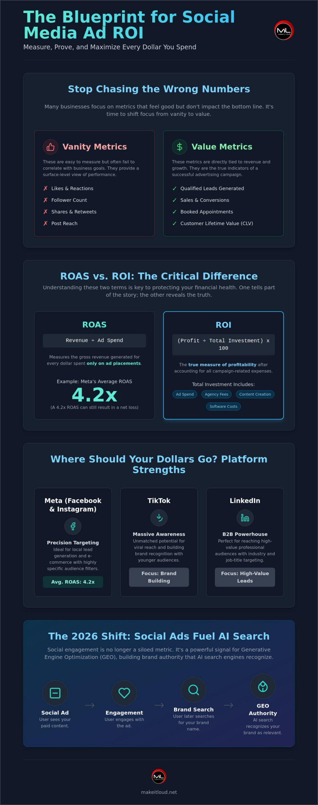 Social Media Advertising ROI: The Honest Business Guide for 2026