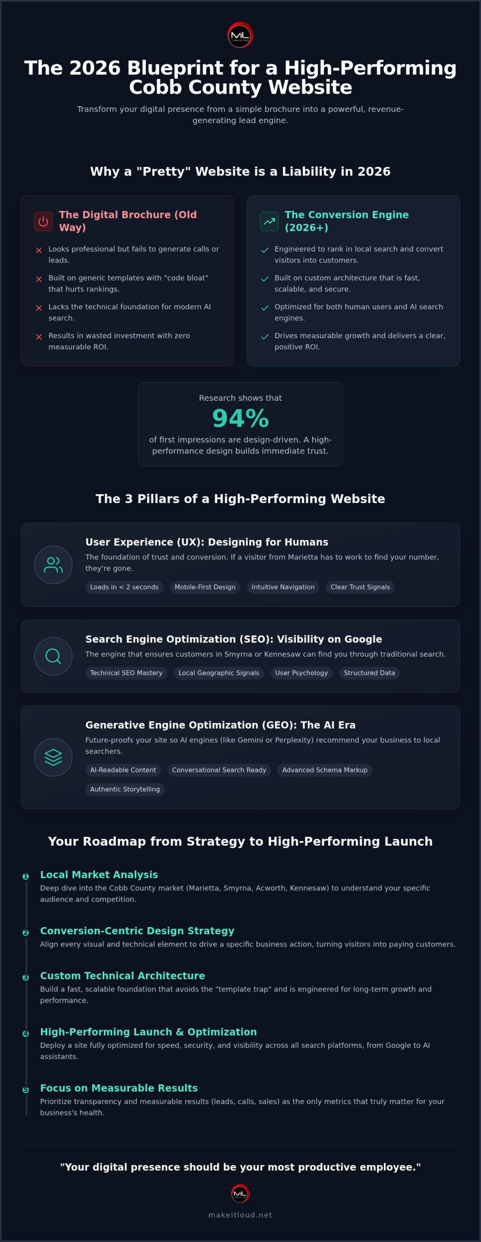 Cobb County Web Design Services: The 2026 Guide to High-Converting Websites