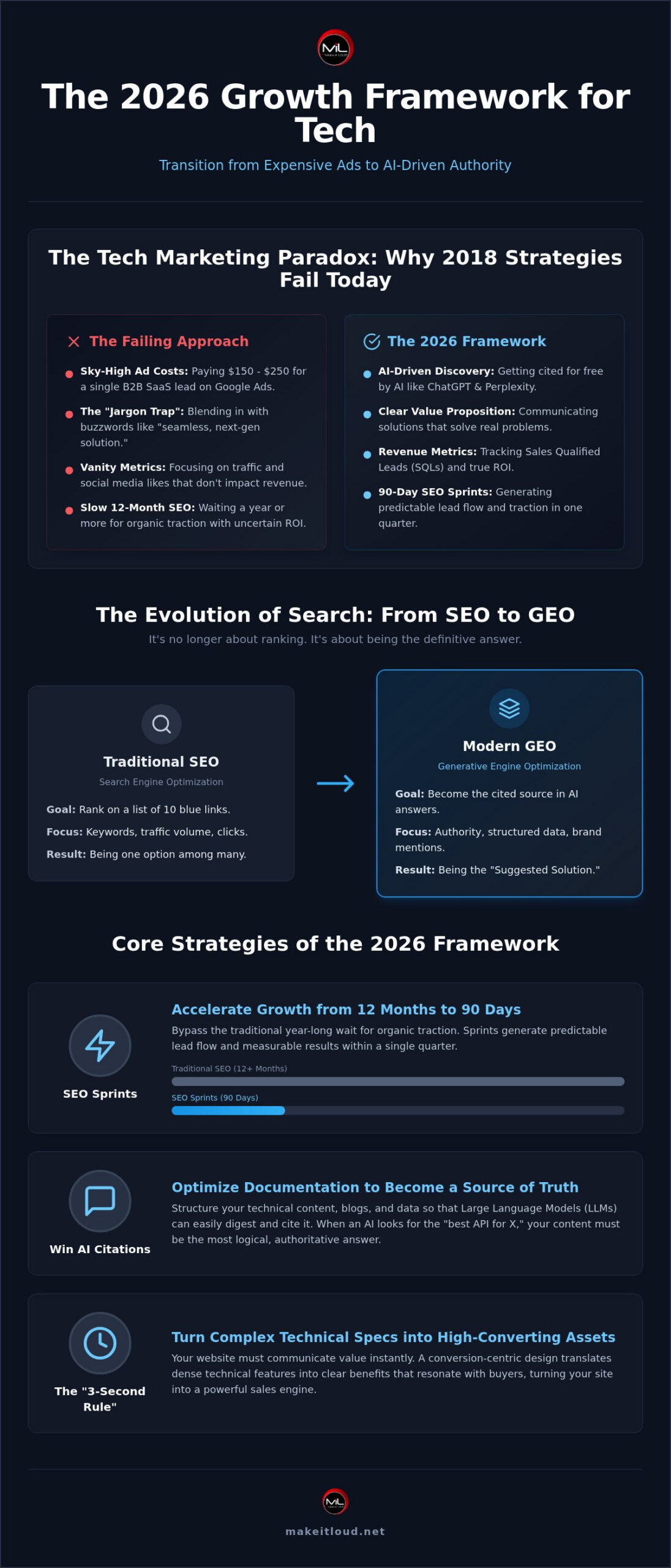 Digital Marketing for Tech Companies: The 2026 Growth Framework